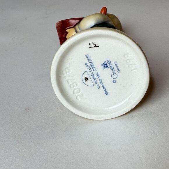 HUMMEL FIGURINE #2087/B "Honor Student" Boy with Book Original Certificate T90 - Picture 8 of 8